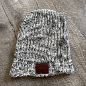 Love your Mellon navy and white beanie hat